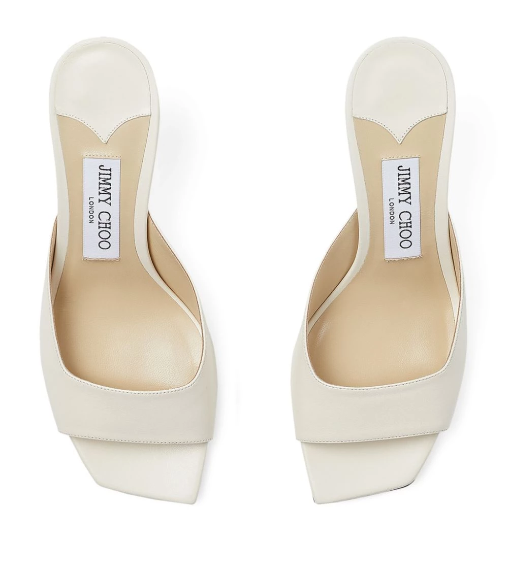 Best deal βοΈ Jimmy Choo Zania 65 Leather Mules LATTE Heeled Mules π 2 Best deal βοΈ Jimmy Choo Zania 65 Leather Mules LATTE Heeled Mules π - Image 2